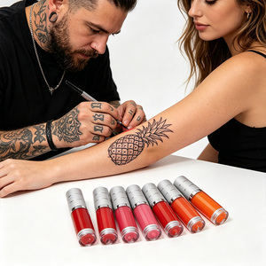 Tinte multicolor de gran tamaño para cejas y labios con efecto de niebla semipermanente, elegante tono nude claro. - Product Image 3