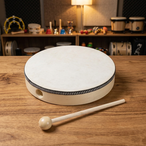 Mallette en bois de bouleau Midex ORF-TF-12 pour tambourin Orff, instrument de percussion manuel facile à tenir pour l'éducation musicale - Product Image 3