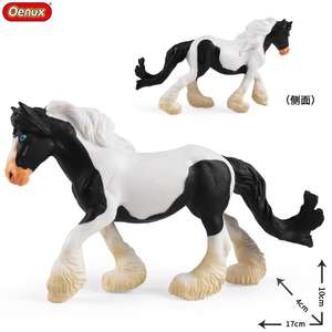 Yxs simulasi hewan liar model peternakan pertanian padat kuda gipsi untuk anak laki-laki mainan - Product Image 5