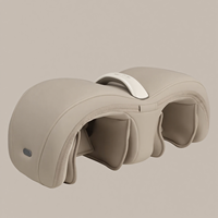 Genouillère de massage XXL pour personnes corpulentes, appareil de soulagement de la douleur avec écran LCD et minuterie