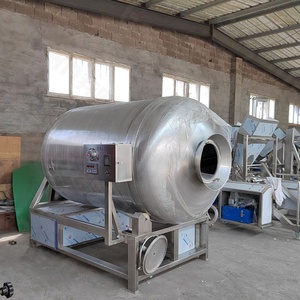 새로운 유형 전기 텀블러 고기 진공 마리 네이터 기계 자동 고기 텀블러 기계 고기 텀블러 소금 매리 네이드 믹서 기계 - Product Image 5