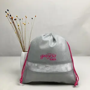 Waterproof Drawstring Packaging Bag Christmas Cotton Drawstring Bag Custom Logo Cotton Small Pouch Bag Drawstring