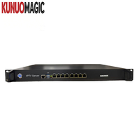 KUNUOMAGIC Otel Hastanesi Sistem Yazılımı Android TV/STB Dahili H.264 Video Kodlayıcı IRD 1080P HD Bulut Web Canlı Yayın/VOD Metal
