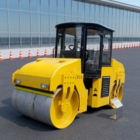 Compacteur vibrant routier LTC6 6 tonnes, robuste et durable, pour le compactage de l'asphalte et du sol