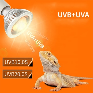 Professional Aluminum <strong>Terrarium</strong> UV Bulb UVA UVB 10.0S 20.0S Snake Gecko Lizard Full Spectrum <strong>Reptile</strong> Heating Lamp - Product Image 2