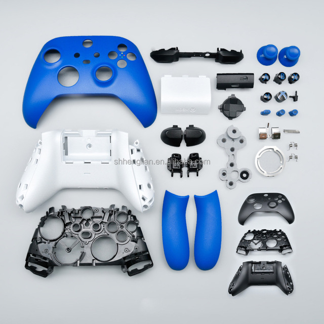Dual Color Game Controller 2K Injection Molded ABS/PC Parts ISO 2768 Tolerance Custom Processing & Molded Plastic Components