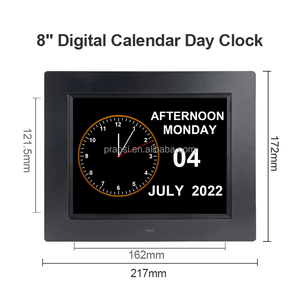 Reloj Calendario Digital <span class=keywords><strong>de</strong></span> <span class=keywords><strong>8</strong></span> Pulgadas con Pantalla Extra Grande, Reloj con Fecha, Día <span class=keywords><strong>y</strong></span> Semana para Personas Mayores, Recordatorio <span class=keywords><strong>de</strong></span> Medicamentos - Product Image 6