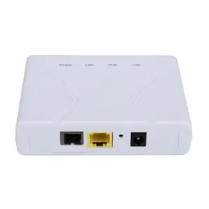 Equipamento de fibra óptica de rede fttx, modem xpon 1ge bosa 01 compatível epon gpon com roteador zte onu