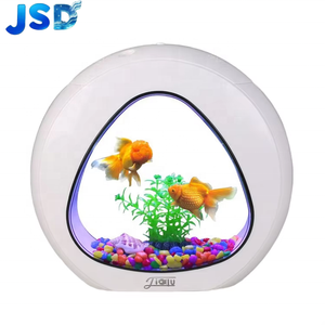 JSD SUNSUN YA 시리즈 크리에이티브 데스크탑 어항 LED 조명 무소음 워터 펌프 미니 수족관 - Product Image 1