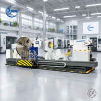 Tour horizontal robuste CX61315, haute rigidité, grande portée, tour CNC pour l'usinage des métaux