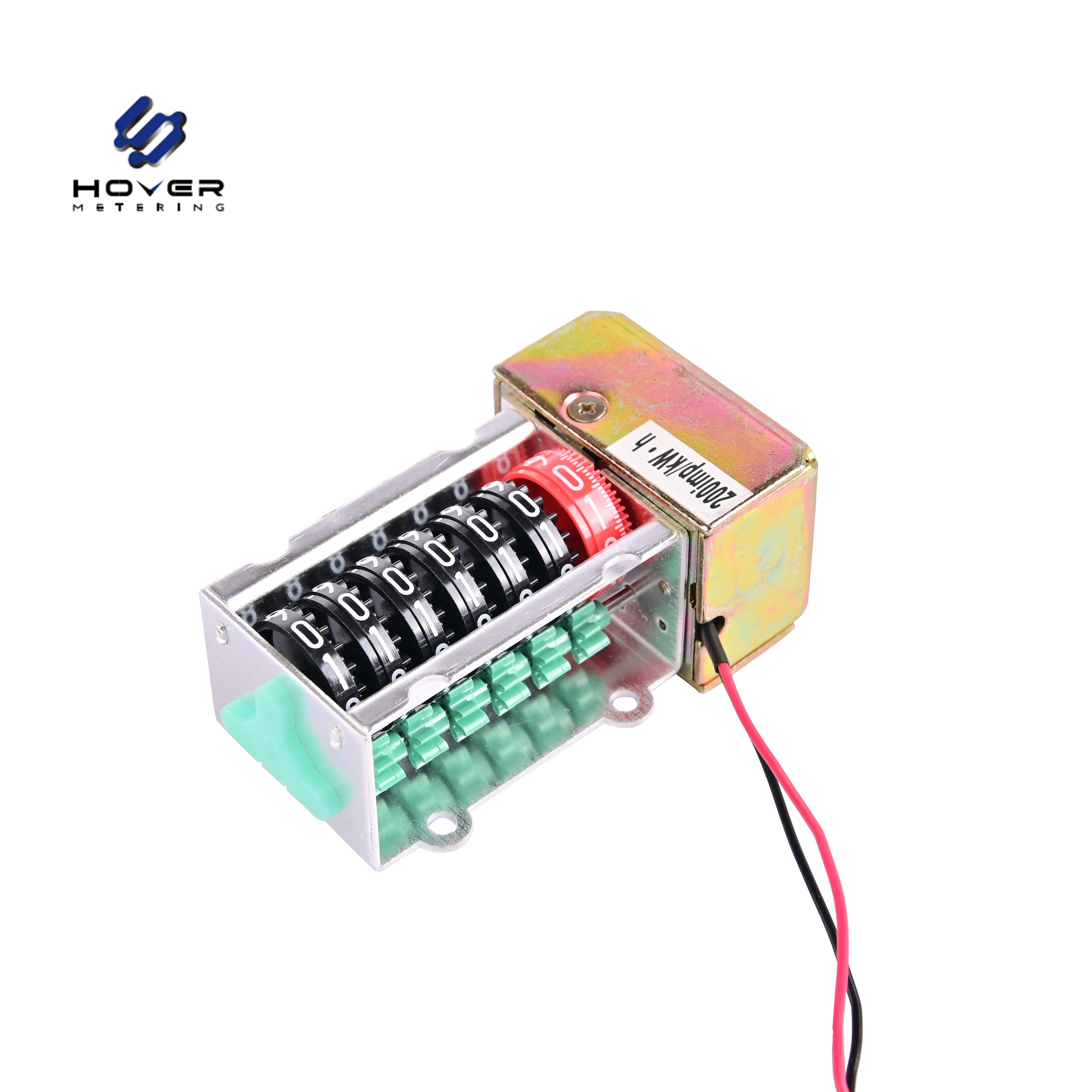 Распродажа, антимагнитный счетчик шагового двигателя с 7 символами, 200:1 для электрического счетчика энергии