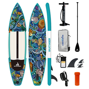 Planche de paddle gonflable <span class=keywords><strong>EVA</strong></span> 2026 Skatinger, nouveau design <span class=keywords><strong>2022</strong></span>, pour sports nautiques, logo personnalisé, planche de surf SUP gonflable <span class=keywords><strong>2022</strong></span> - Product Image 4