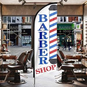 Bandera Promocional Económica de Poliéster con Impresión Digital por Sublimación para Tienda de Cigarrillos, Publicidad de Campañas, Logotipo Personalizado, Playa, Barbería - Product Image 6