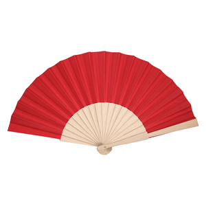 At a Low Price Promotional <strong>Personalised</strong> Folding Wooden <strong>Hand</strong> <strong>Fan</strong> - Product Image 3