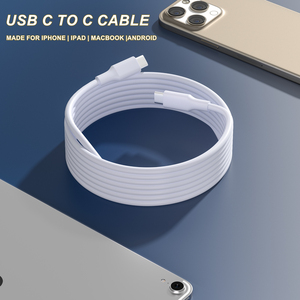 Câble de Données PD Type-C en Gros 6A USB-C vers Câble de Chargeur Rapide PD 20W pour iPhone, Tablettes et Chargeurs - Product Image 4