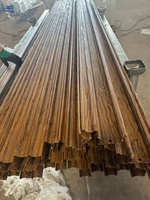 Clôture en acier ondulé couleur bois pour le marché canadien, délai de production de 10 jours, clôture Colorbond