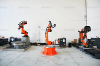 Robot de fraisage fiable KUKA KR210 à 7 axes, qualité certifiée, machine d'usinage CNC