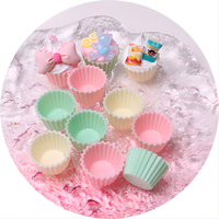 Cabochons plats en résine 3D, couleurs pastel, mignons, imitation gâteau, miniatures alimentaires, pour décoration artisanale DIY