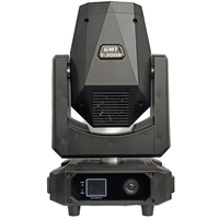 MAITE 300W Projecteur Beam à Tête Mobile Ra95 8000K en Alliage d'Aluminium Double Prisme Contrôle DMX512 Dimmable pour Discothèques, DJ, Fêtes, Scènes et Clubs Nocturnes