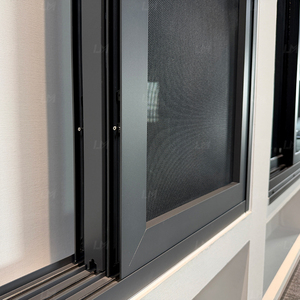 Ventana Corredera Moderna de Aluminio con Mosquitera y Vidrio Templado, <span class=keywords><strong>Ventanas</strong></span> y Puertas Económicas - Product Image 3