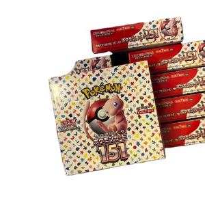 Livraison gratuite DDP SV2A 151 Jeu de cartes à collectionner Pokémon TCG Boîte de boosters Version japonaise Originale scellée Collection <span class=keywords><strong>Carte</strong></span> en papier - Product Image 1