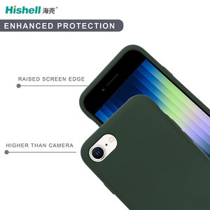 Custodia protettiva antiurto per telefono con Logo a colori personalizzati in Silicone morbido liquido per <span class=keywords><strong>iPhone</strong></span> <span class=keywords><strong>7</strong></span> - Product Image 5