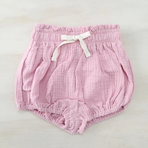 Shorts de Burbuja de Verano para Niñas, Pantalones Cortos de Lino para Bebés, Pantalones de Muselina para Niñas - Product Image 5