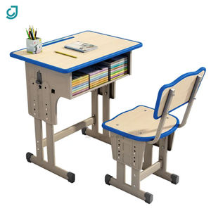 Set di mobili per la scuola di alta qualità per la scuola elementare di mobili per la scuola di alta qualità per la scrivania e la sedia per la sedia da studio - Product Image 1