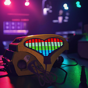 Pegatinas para Coche con Modo de Control por Voz, Escucha Melodías Musicales, Permite que Cada Fluctuación <span class=keywords><strong>Vocal</strong></span> Tenga Luz y Sombra Intermitentes - Product Image 3