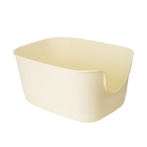 Bac à litière pour chat extra large en PP semi-fermé ouvert anti-éclaboussures - Product Image 5