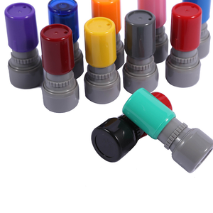 Vendita calda Set di timbri per insegnanti nome del fumetto dello studente timbro rotondo personalizzato per bambini di forma rotonda timbro giocattolo di plastica con manico - Product Image 2