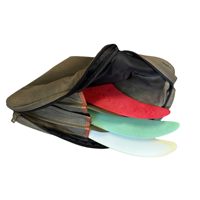 Étui de transport personnalisé en toile avec fermeture éclair pour aileron de planche de surf – Sac de rangement pour aileron de surf