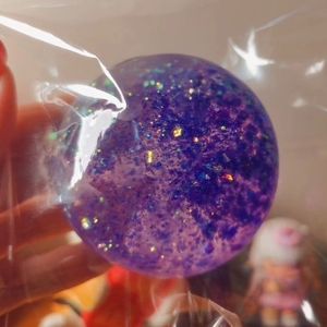 TikTok Viral Rubber Malt Sugar Squishy Pearlescent Stress-relief Gadget Aurora Venting <b>Ball</b> Slow-rebound Toy Syrup-like Bead - Product Image 2