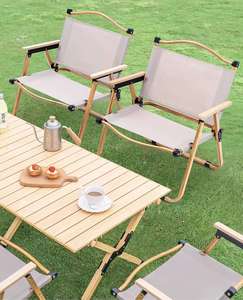 Equipo de Camping, <span class=keywords><strong>Silla</strong></span> Plegable para Exteriores, <span class=keywords><strong>Silla</strong></span> Plegable Ligera para Picnic, Sillas de Viaje para Playa, Parque, Jardín - Product Image 6