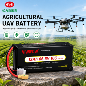 12Ah 66.6V 10C Heavy Duty UAV-batterijpakket 500+ cycli herlaadbare Li-ion batterij voor landbouwbeschermingsdrone - Product Image 3