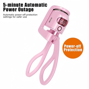 SHREMIL YM-EC-002 Rizador <span class=keywords><strong>de</strong></span> <span class=keywords><strong>Pestañas</strong></span> Eléctrico Portátil con Calor, Rizador <span class=keywords><strong>de</strong></span> <span class=keywords><strong>Pestañas</strong></span> Térmico <span class=keywords><strong>de</strong></span> Larga Duración, Pantalla LED <span class=keywords><strong>de</strong></span> Silicona, Nuevo - Product Image 5