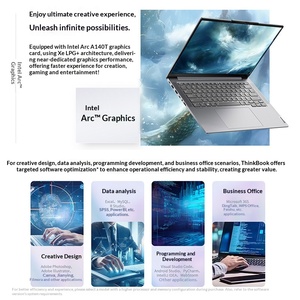 โน้ตบุ๊ก ThinkBook 16+ 2025 ขนาด 16 นิ้ว หน้าจอ 165Hz ความละเอียด 3.2K  พร้อม SSD จัดเก็บข้อมูล น้ำหนักเบา สำหรับธุรกิจ ใช้หน่วยประมวลผลสำหรับธุรกิจ - Product Image 4