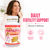 Comprimés de fertilité féminine Équilibre hormonal Suppléments de grossesse pour adultes Soutien à la conception féminine Bien-être quotidien Marque privée
