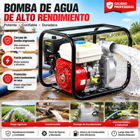 Bomba De Agua CE Hochwertige Wasserpumpe 3 Zoll 170F Günstige Benzin-Wasserpumpe für Landwirtschaft, Gewächshaus-Bewässerung und Haushalt