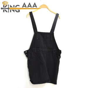 Balles de vêtements en jean Vêtements d'occasion pour femmes Jupe à bretelles en denim Ensemble de vêtements d'occasion - Product Image 5