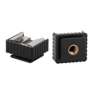 Support de flash pour appareil photo SC-6, base à trois têtes pour griffe porte-accessoire, support de griffe froide en métal aluminium, base de griffe porte-accessoire AS21 - Product Image 2