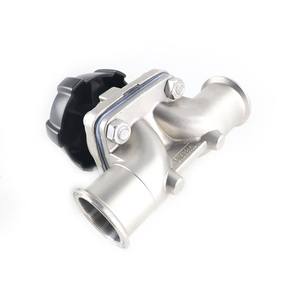 Vô trùng Kẹp PTFE niêm phong vận hành bằng tay vệ sinh cấp thực phẩm vệ sinh van màng thép không gỉ - Product Image 4