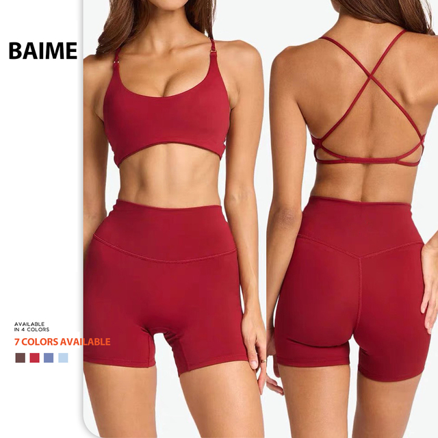 New Fashion Comfortable Wholesale Breathable High Quality Yoga Sets Outdoor 2 Piece Yoga Set for Women