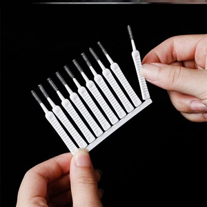 Mini Spazzola per Pulizia Fughe e Fori, Multiuso per <span class=keywords><strong>Doccia</strong></span> e Bagno, Gadget per la Pulizia Domestica - Product Image 2