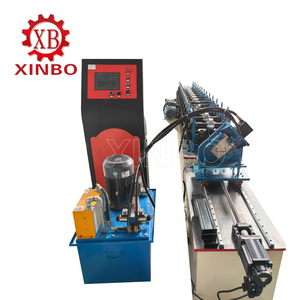 Perno metálico y rodillo de pista que forma la máquina <span class=keywords><strong>C</strong></span> U Omega perfil rollo que forma la máquina - Product Image 6