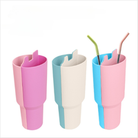 Nouvel arrivage : Doublure en silicone de qualité alimentaire pour gobelet double paroi 30 oz 40 oz, accessoires multifonctionnels pour tasse et bouteille d'eau