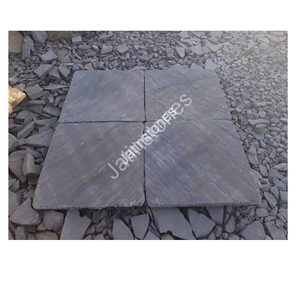 Dalles de pierre naturelle Sagar Black Sandstone pour revêtement mural, sol, cour, terrasse, allée, pierre de surface extérieure de qualité supérieure - Product Image 5