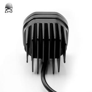 Luces <span class=keywords><strong>de</strong></span> conducción LED auxiliares para automóviles <span class=keywords><strong>de</strong></span> 3 pulgadas, 40W, vainas LED cuadradas, brillo <span class=keywords><strong>de</strong></span> luz, lámpara <span class=keywords><strong>de</strong></span> trabajo todoterreno para camión 4x4 4wd ATV UTV - Product Image 4