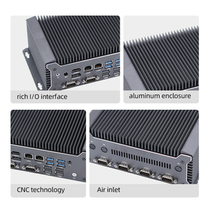 Maxtang hộp công nghiệp <span class=keywords><strong>PC</strong></span> Barebone mini <span class=keywords><strong>PC</strong></span> Intel 12th DDR4 <span class=keywords><strong>2</strong></span>.5inch lưu trữ 2lan HDMI VGA hiển thị kép Rugged nhôm không Quạt <span class=keywords><strong>PC</strong></span> - Product Image 2