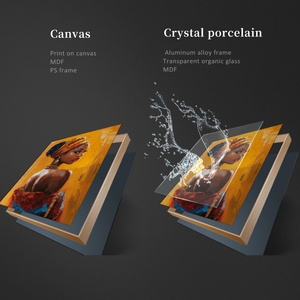 Pittura a olio colorata contemporanea di ispirazione africana decorazione per la casa regali per la festa della mamma immagine stampata madre che abbraccia la carta del bambino - Product Image 4